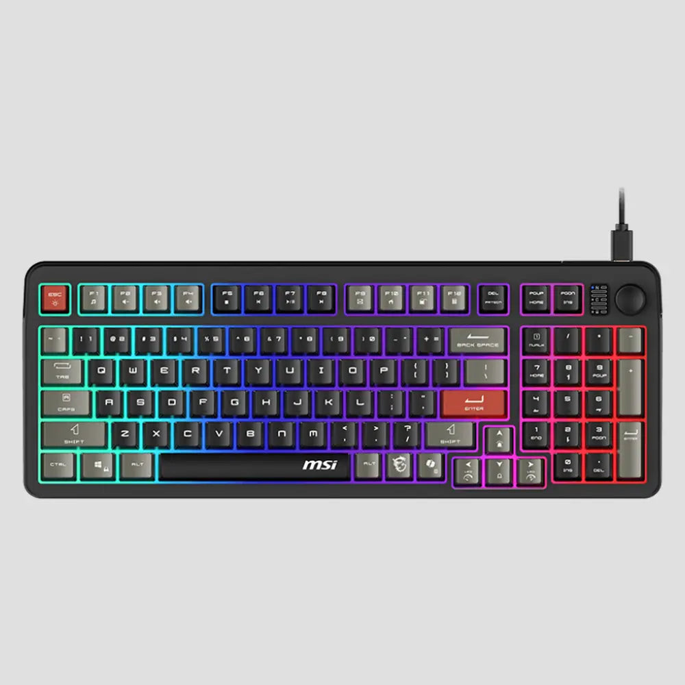 MSI FORGE GK110 Filaire Overcore