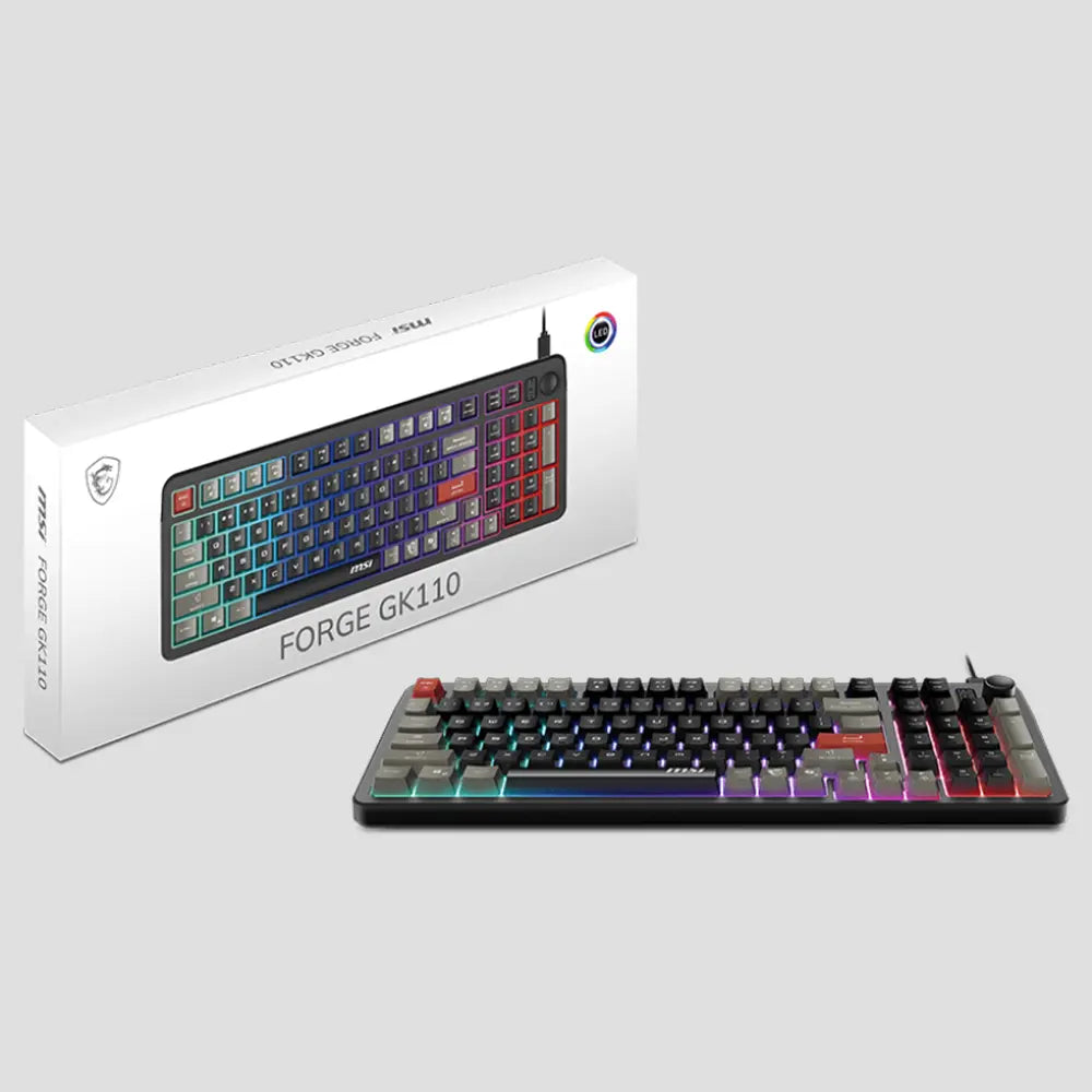 MSI FORGE GK110 Filaire Overcore