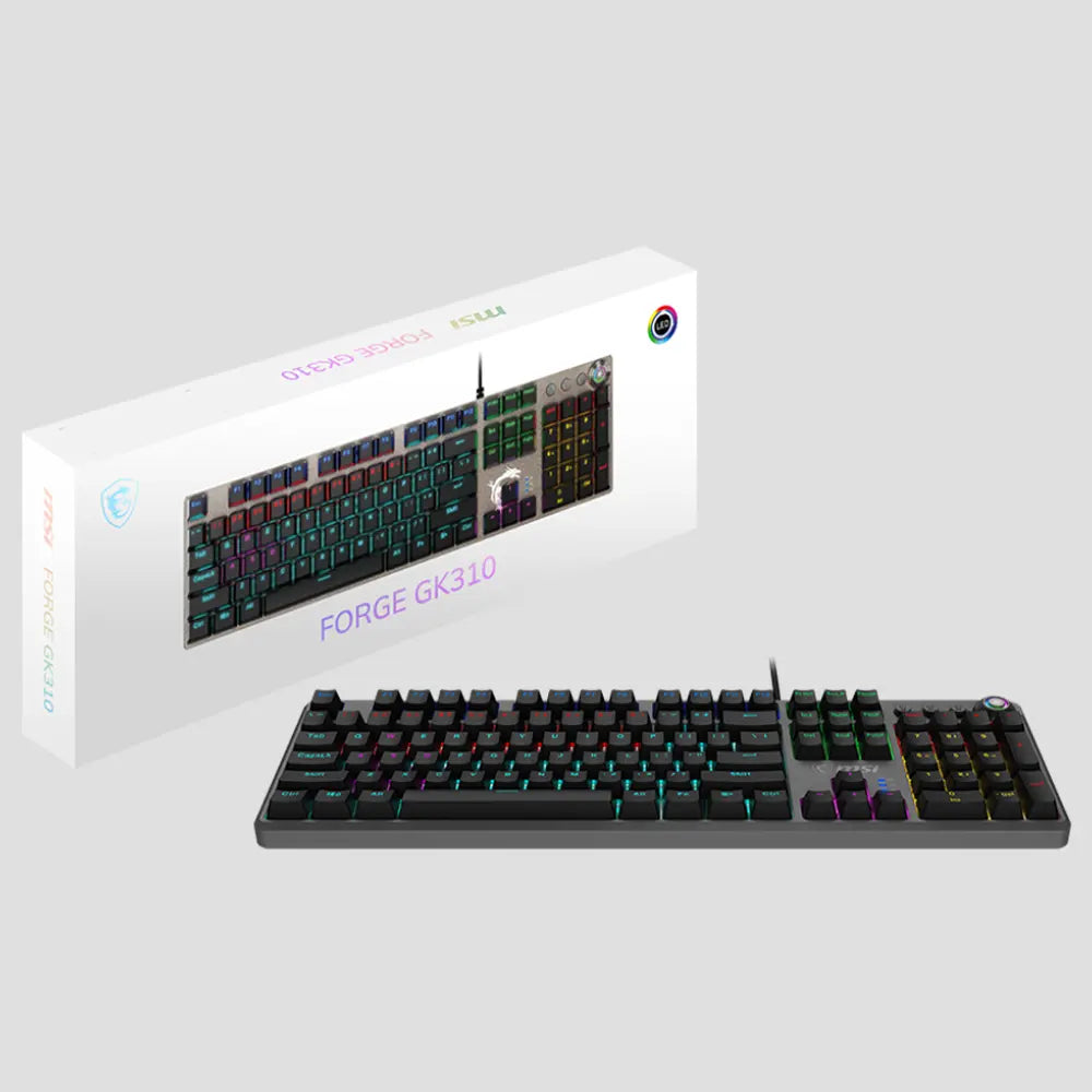 MSI FORGE GK310 Filaire - Overcore