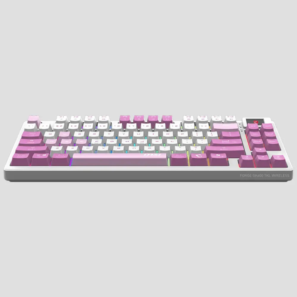 MSI FORGE GK600 Wireless (Violet) Overcore