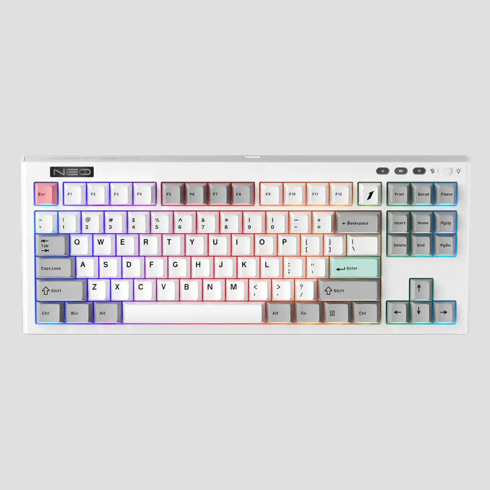 1stPlayer Neo87 Blanc Wireless Overcore