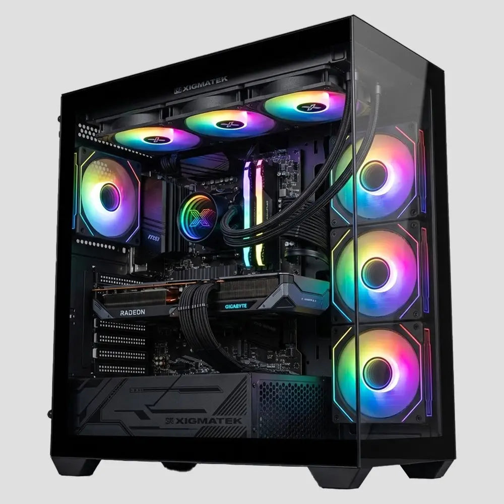 SILENT STORM (RYZEN 5 5700X / RX 9060XT) Overcore