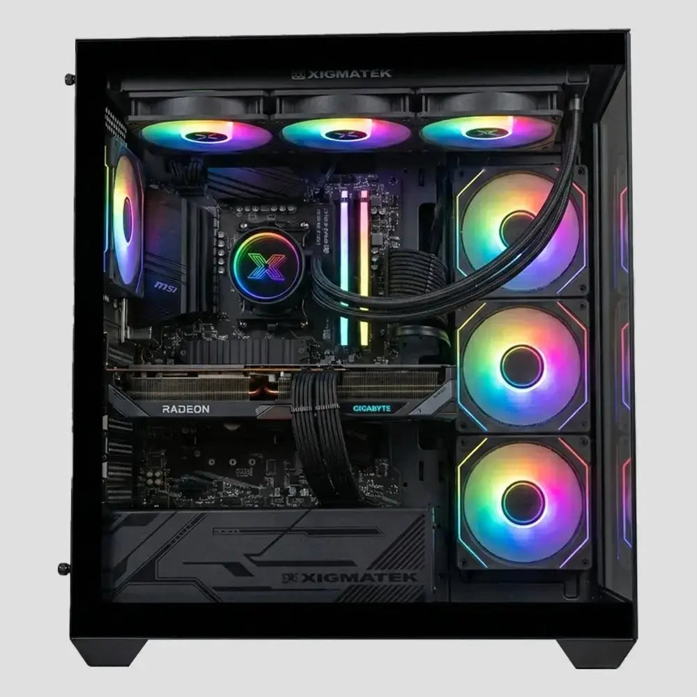 SILENT STORM (RYZEN 5 5700X / RX 9060XT) Overcore