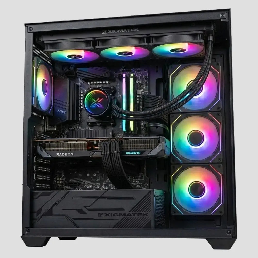 SILENT STORM (RYZEN 5 5700X / RX 9060XT) Overcore