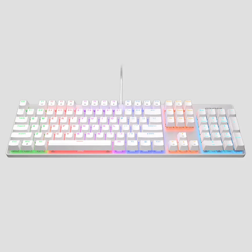 Cougar Ultimus EX Blanc filaire Overcore