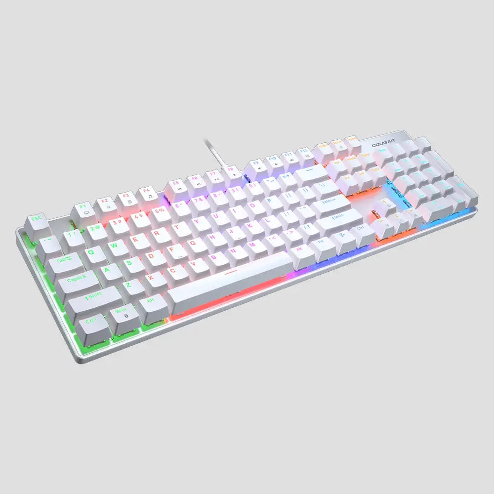 Cougar Ultimus EX Blanc filaire Overcore