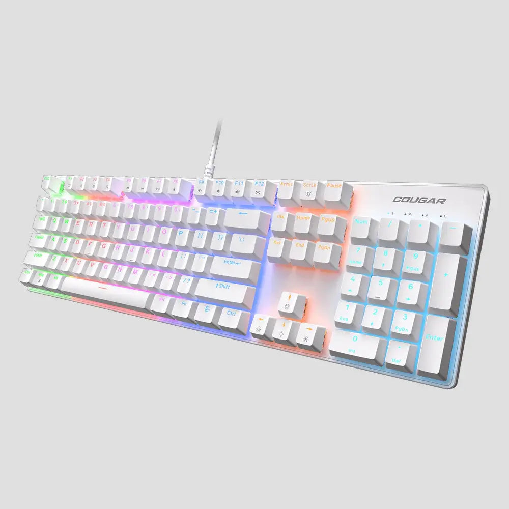 Cougar Ultimus EX Blanc filaire Overcore